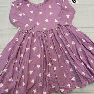 Vivie and ash Lavender Heart Kids Dress size 6